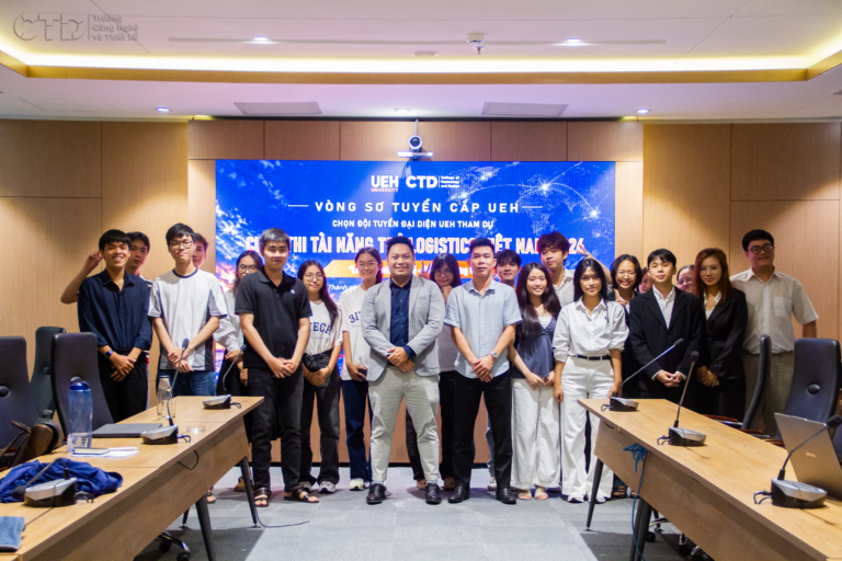 Vòng sơ tuyển cấp UEH Cuộc thi Tài năng trẻ Logistics Việt Nam 2026 – Cơ hội để sinh viên thể hiện năng lực và phát triển tiềm năng trong lĩnh vực Logistics